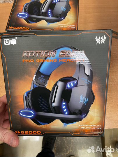 Игровые наушники с микрофоном