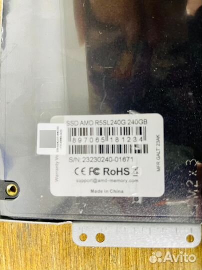 SSD AMD Radeon R5 240 гб (R5SL240G)