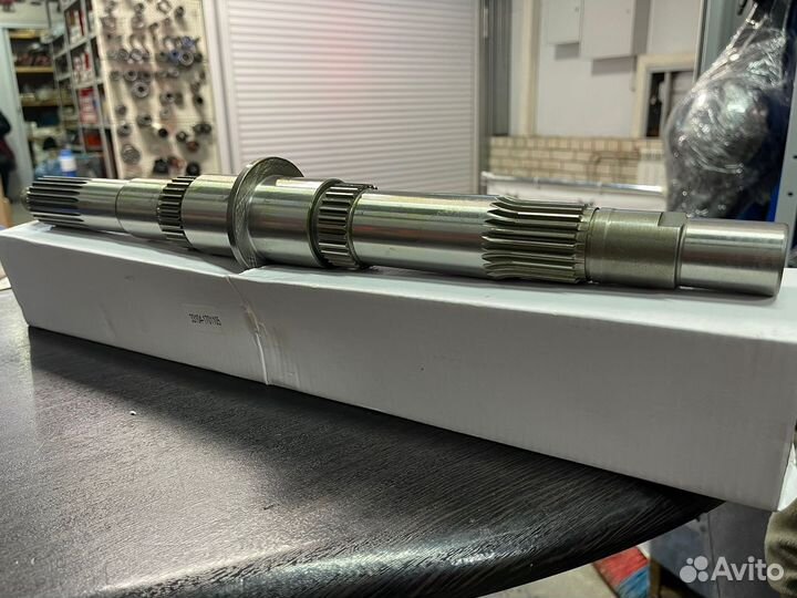 Вал вторичный кпп газ 33104, 3308, 3309, 33106