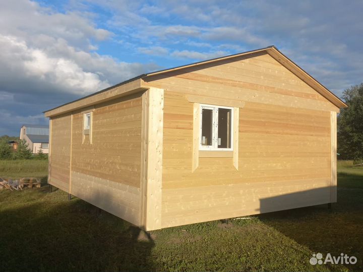 Дом каркасный 6х8