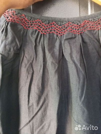 Блузка хлопок + лен индийская 50-58