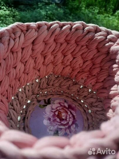 Корзина плетеная