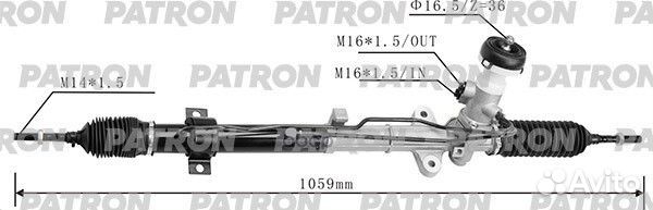 Рейка рулевая KIA cerato/spectra 08-13 PSG3104