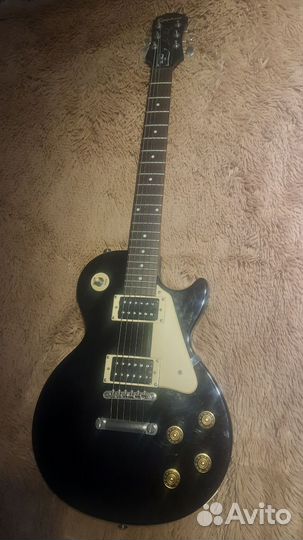 Электрогитара epiphone les paul 100 (комплект)