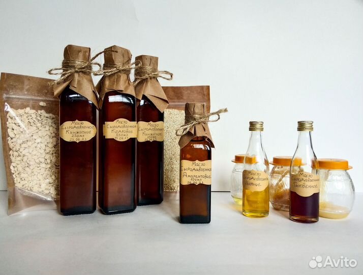 Амарантовое Сыродавленное Масло (Холодный Отжим)