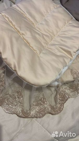 Конверт одеяло на выписку весна, осень