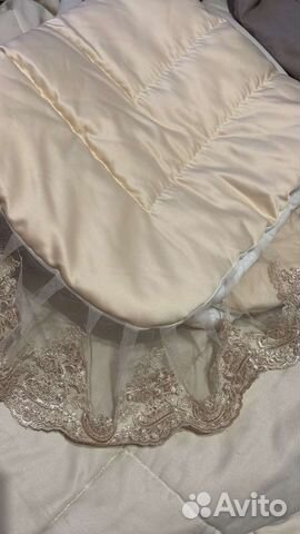 Конверт одеяло на выписку весна, осень