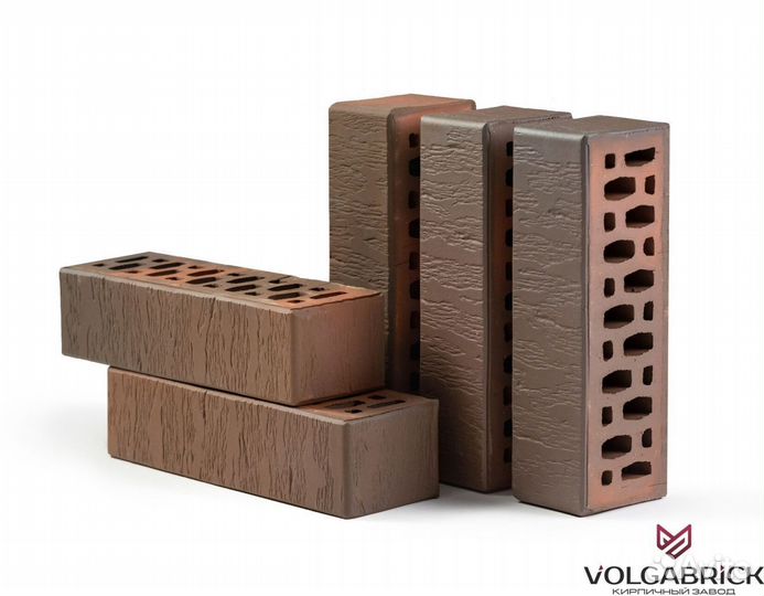 Облицовочный кирпич форматом 0.7NF VolgaBrick