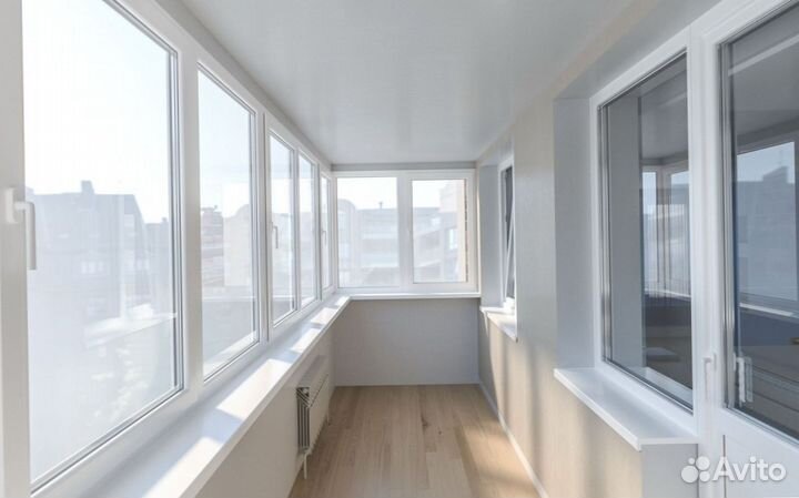 Комплексное остекление и отделка