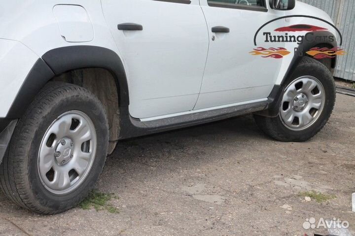 Арки колес пластиковые на Рено Дастер - Кросс