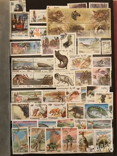 Почтовые марки России, СССР и другие. Коллекция