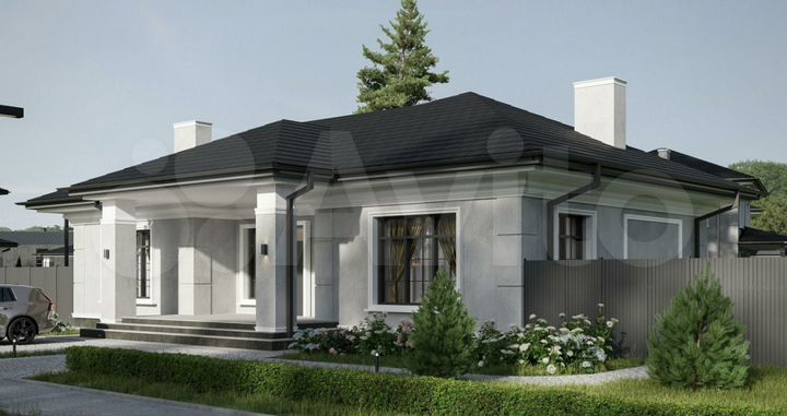 Дом 119,2 м² на участке 8 сот.