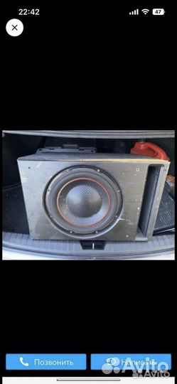 Сабвуфер пассивный 12