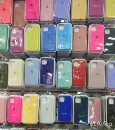 Чехлы на iPhone silicone case оптом. Много цветов