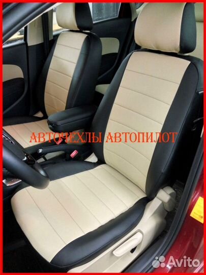 Чехлы Автопилот Volkswagen Polo 1 из экокожи