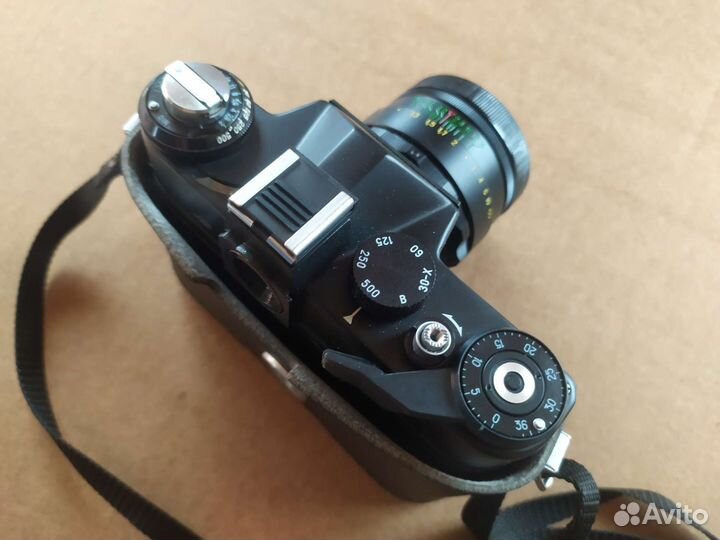 Фотоаппарат Зенит ет с объективом, в кож. чехле