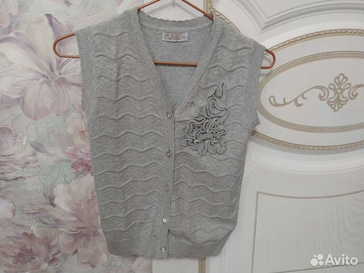 Жилетка для девочки школьная