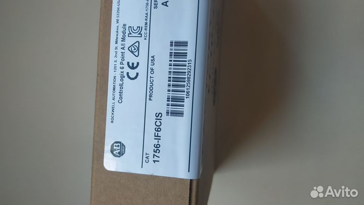 Allen Bradley 1756-if6cis