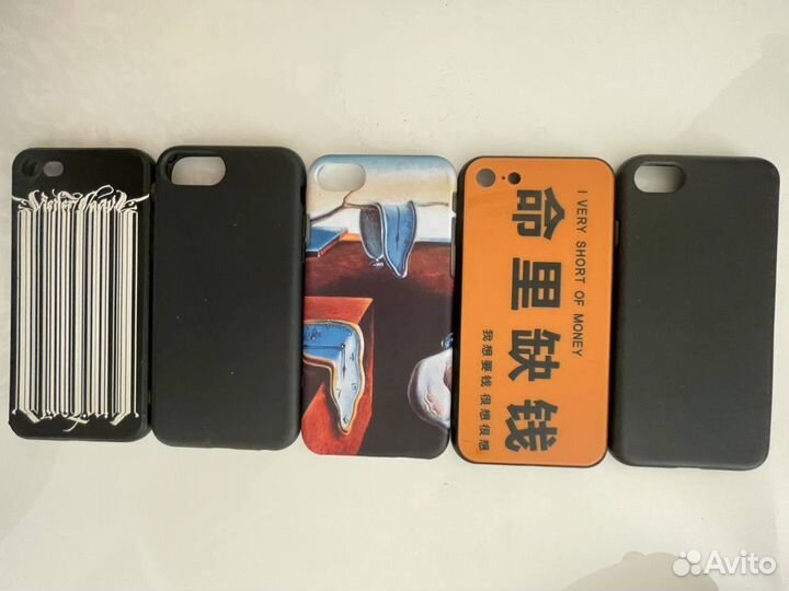 Чехлы на iPhone 7/8 от Покрас Лампас + 4 других