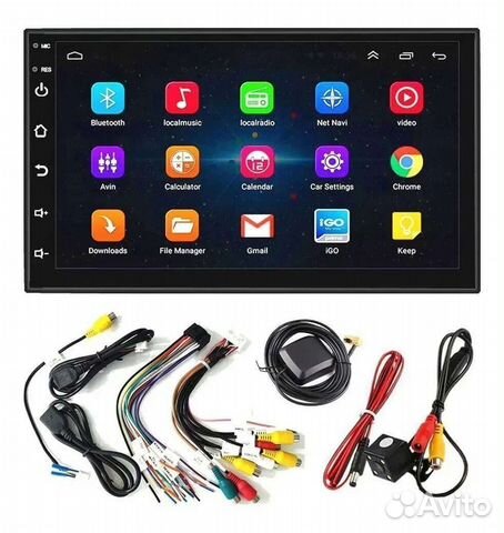 Автомагнитола 2 din, android 11, 2Gb 32Gb. GPS