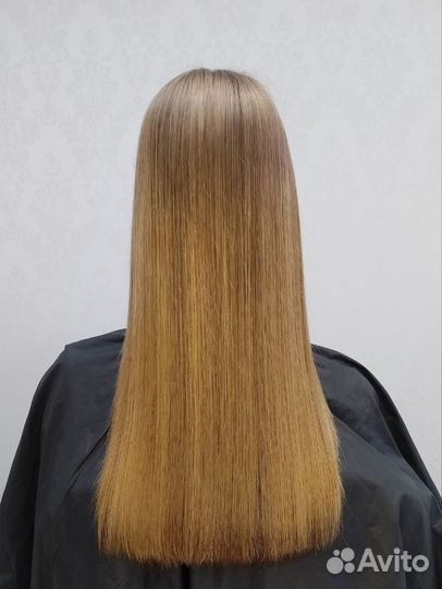 Кератиновое выпрямление,ботокс, нанопластика волос