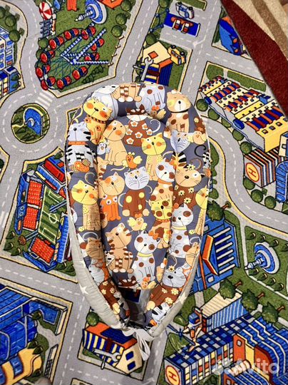 Кокон гнездышко для новорожденных