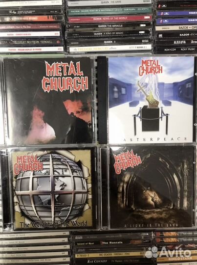 Музыкальные cd диски Metal Church