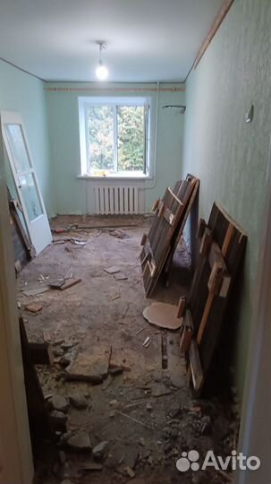 Демонтаж слом стен полов домов вывоз мусора