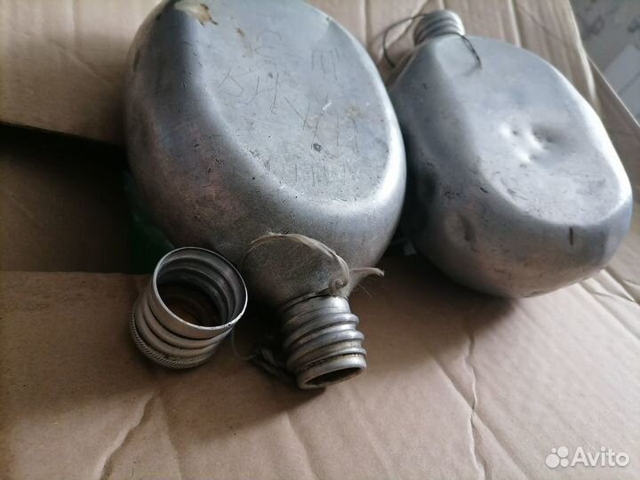 Фляжка металл советская