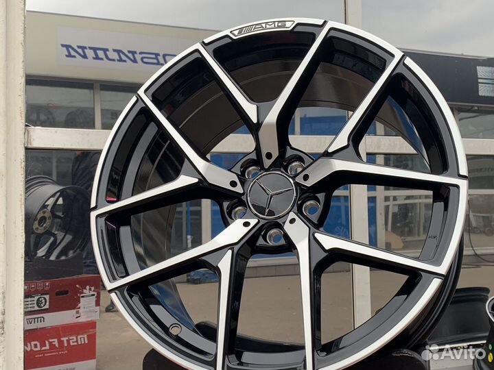Диски Мерседес AMG R19 5/112 разноширокие