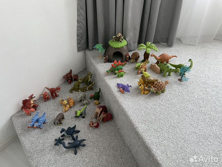 Динозавры деагостини парк юрского периода