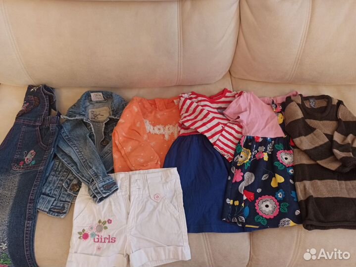 Одежда для девочки 86 92 пакетом