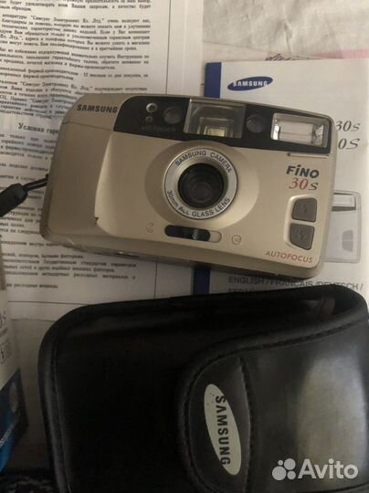 Винтажный фотоаппарат samsung