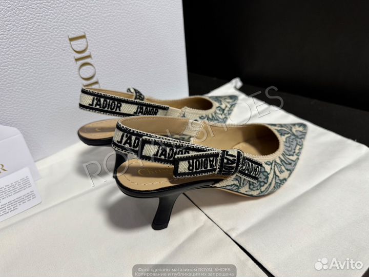 Туфли женские J'A Dior на каблуке 6 см