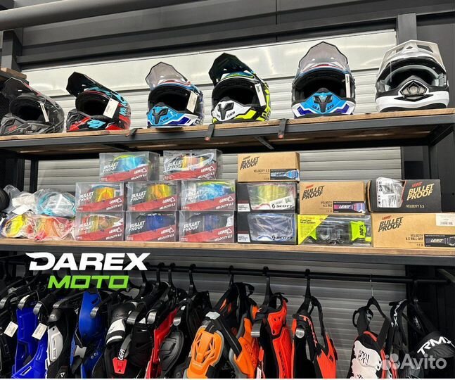 Шлем для Мотокросса / Эндуро