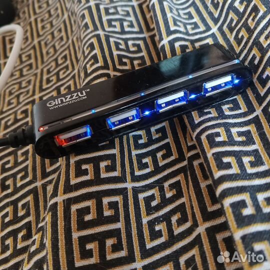 USB хаб, разветвитель для компьютера