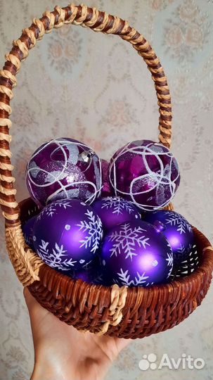 Игрушки на елку (шары) 14 шт