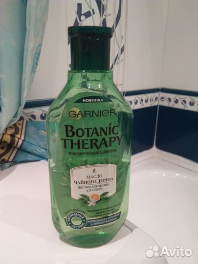Шампунь Garnier botanic therapy масло чайного