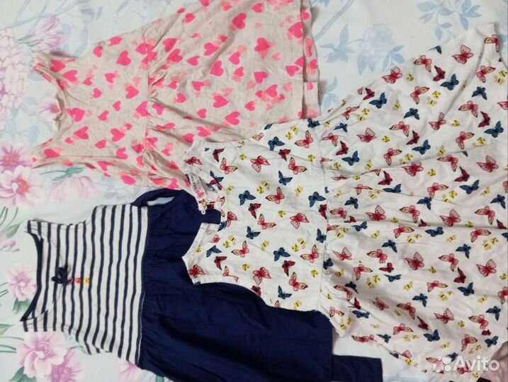 Сумка вещей на девочку размер 92