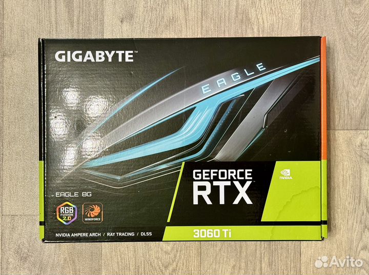 Видеокарта gigabyte GeForce RTX 3060 Ti Eagle