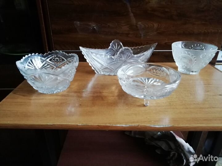 Хрустальная посуда бу