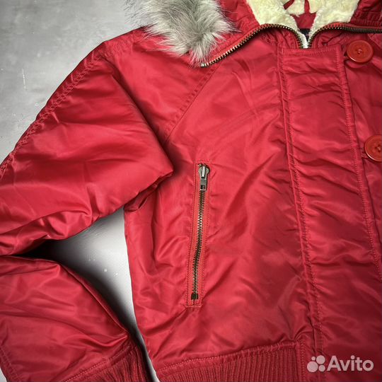 Аляска Calvin Klein Puffer Jacket Bomber Japan y2k