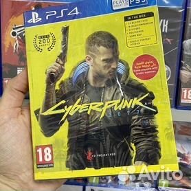 Cyberpunk 2077 диск на PS4