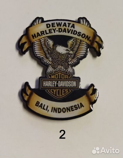 Байкерские значки