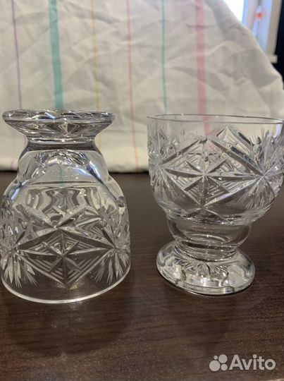 Креманки хрусталь СССР