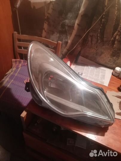 Фара правая opel corsa d