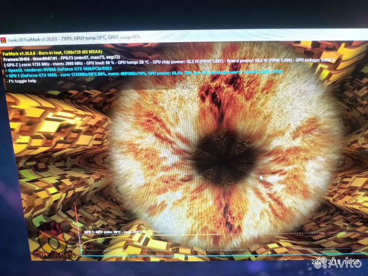 Видеокарта GTx 1650 4gb