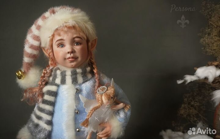 Эльфочка в голубом