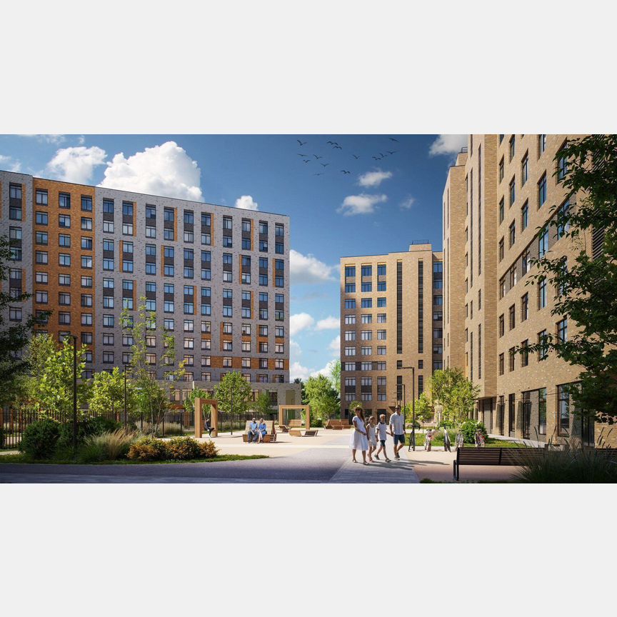 1-к. квартира, 38,1 м², 10/12 эт.