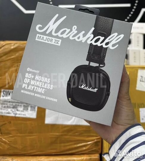 Наушники Marshall Major 4 black